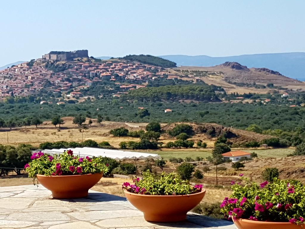Villa Molivos Views Митимна Екстериор снимка
