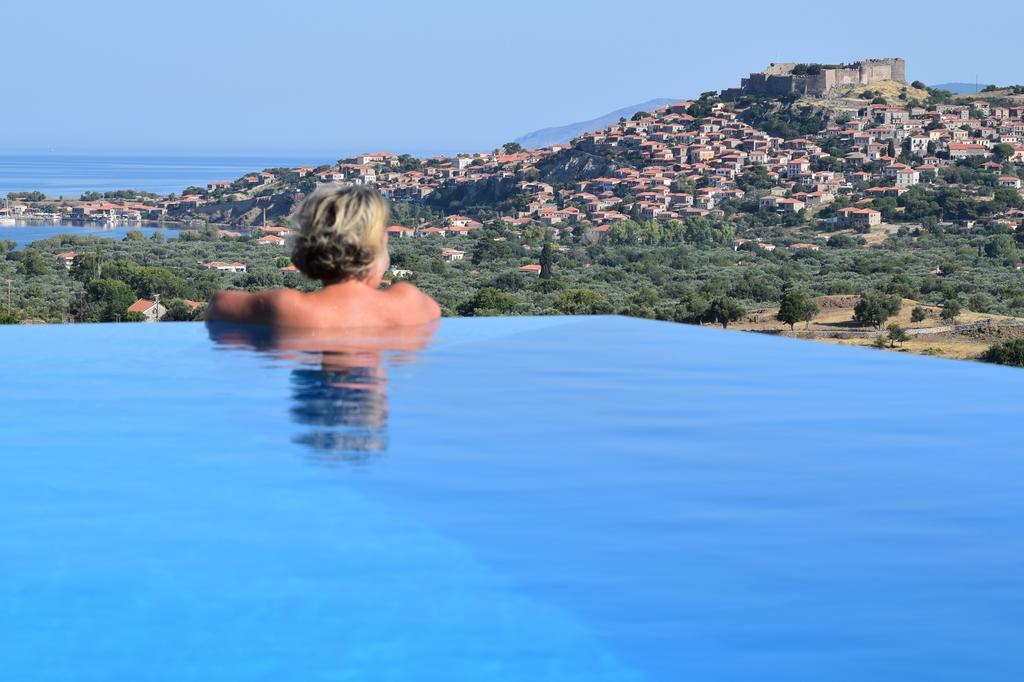 Villa Molivos Views Митимна Екстериор снимка